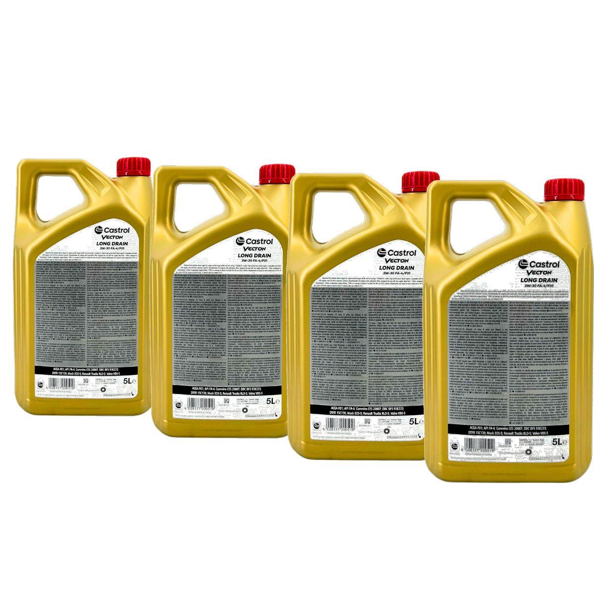 Castrol Vecton Long Drain 5W-30 FA-4/F01 4x5 Liter