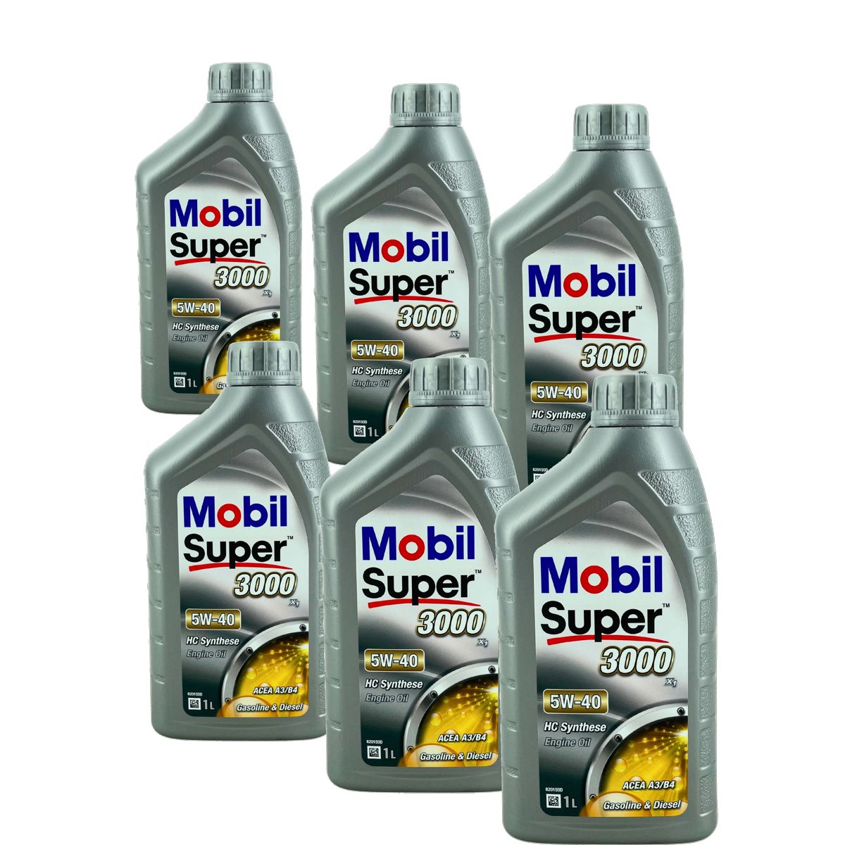 Mobil Super 3000 X1 5W-40 6x1 Liter