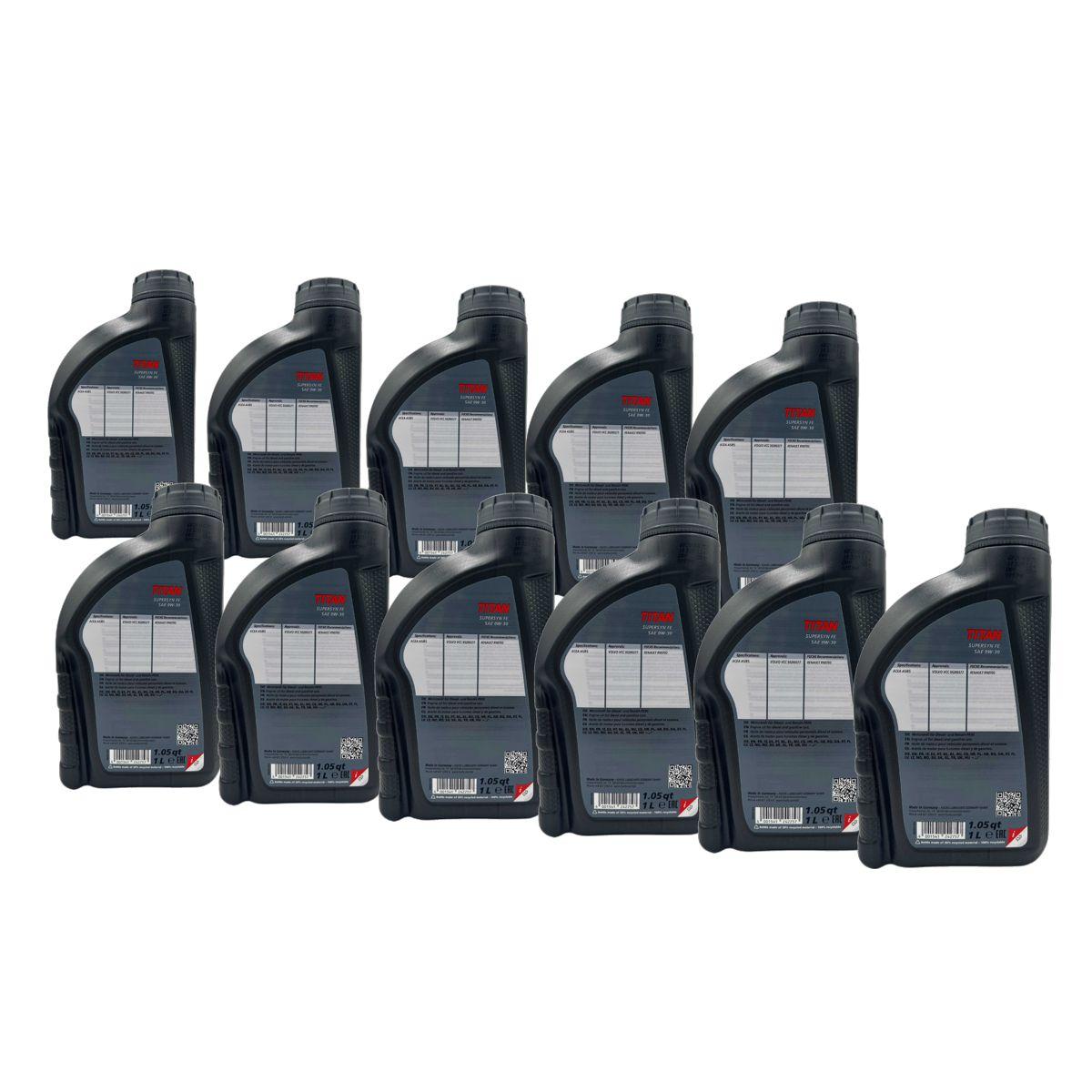 Fuchs Titan Supersyn FE 0W-30 11x1 Liter