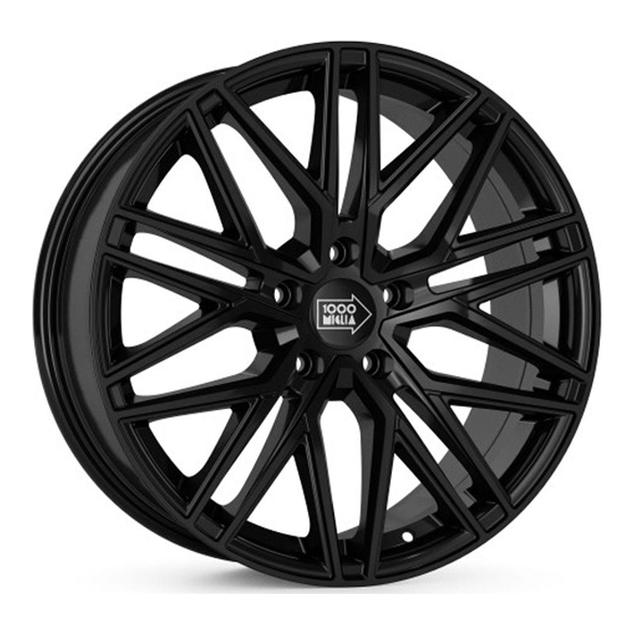1000 MIGLIA MM1023 gloss black 8.5Jx20 5x112 ET30