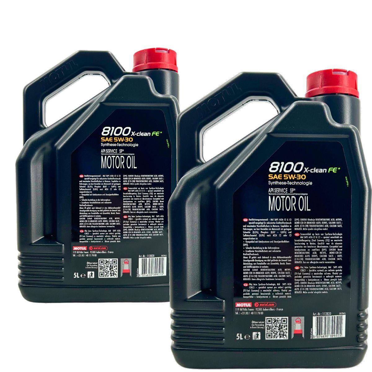 Motul 8100 X-Clean FE 5W-30 2x5 Liter