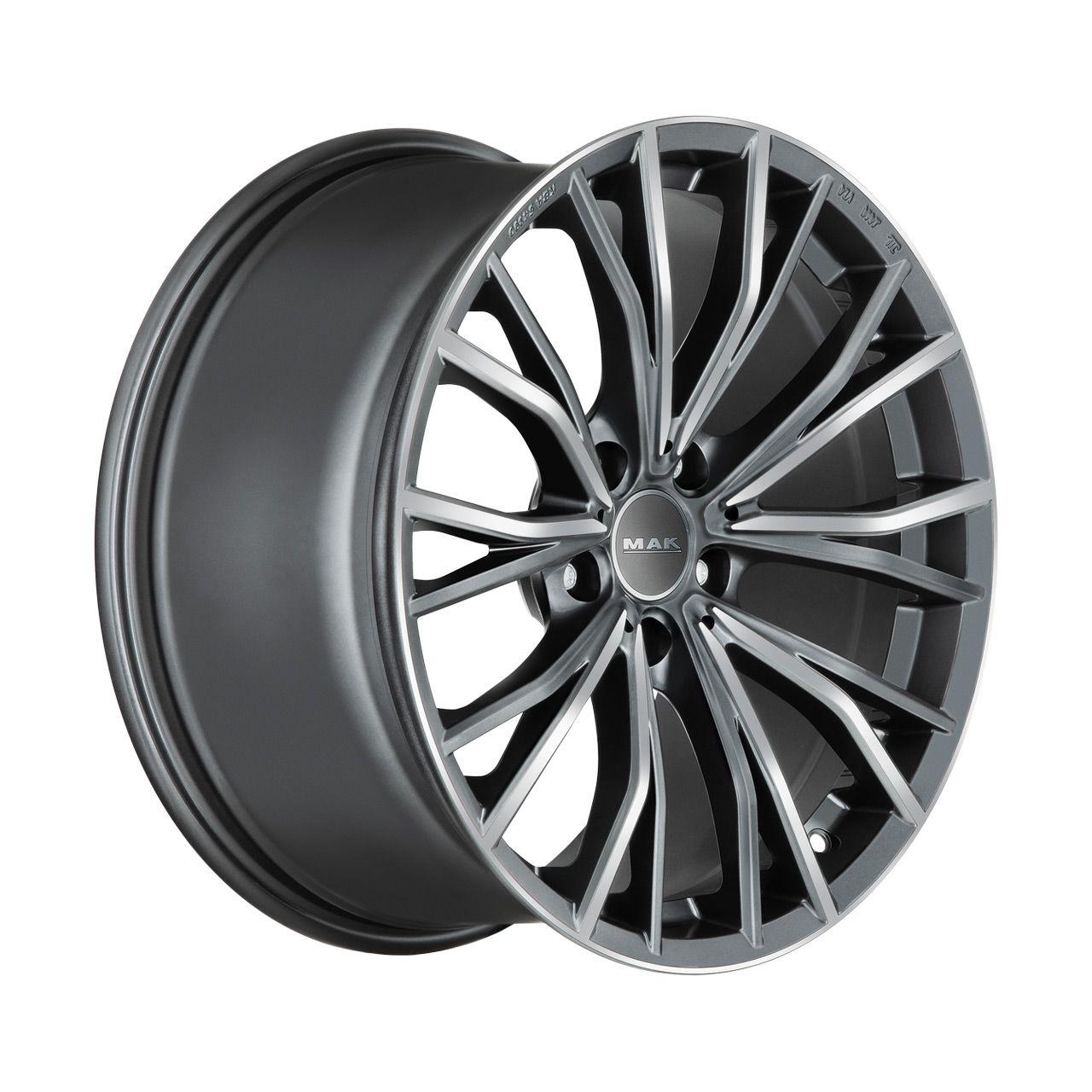 MAK MARK-D gun metal mirror face 9.0Jx20 5x120 ET35