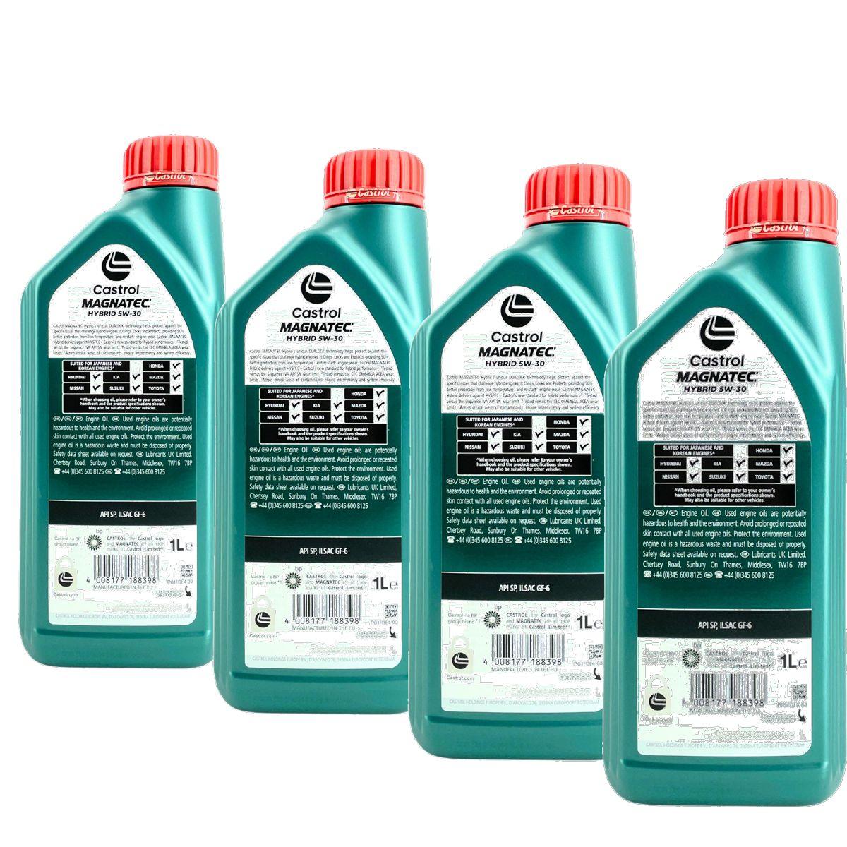 Castrol Magnatec Hybrid 5W-30 4x1 Liter