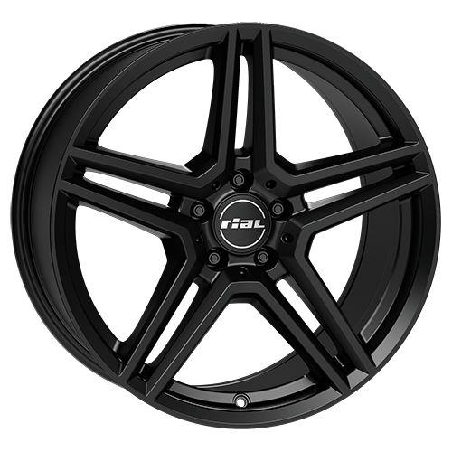 RIAL M10 racingschwarz 7.5Jx18 5x112 ET49