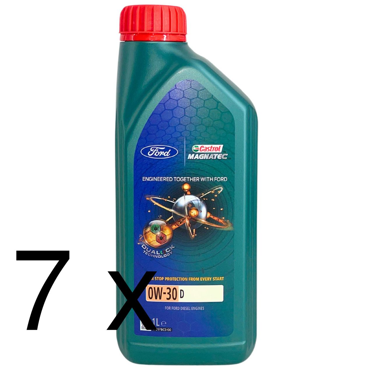 Ford Castrol Magnatec 0W-30 D 7x1 Liter