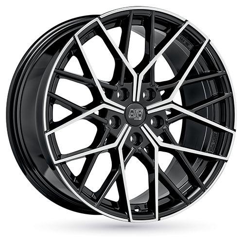 MSW (OZ) MSW 74 gloss black full polished 9.5Jx20 5x112 ET42