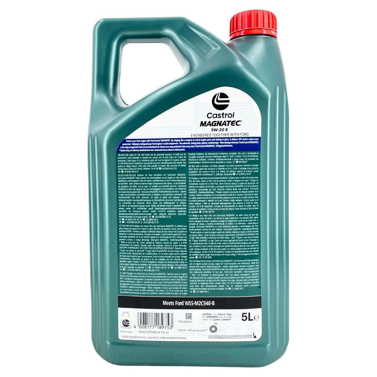 Ford Castrol Magnatec 5W-20 E 5 Liter