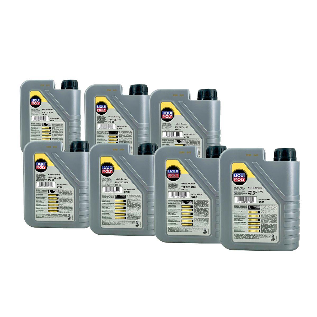 Liqui Moly Top Tec 4100 5W-40 7x1 Liter