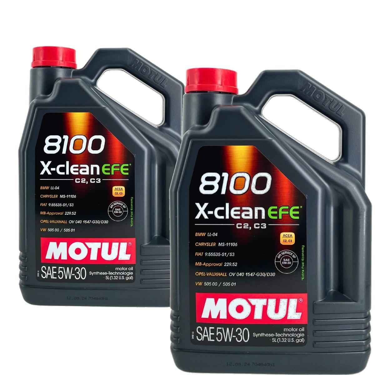 Motul 8100 X-clean EFE 5W-30 2x5 Liter