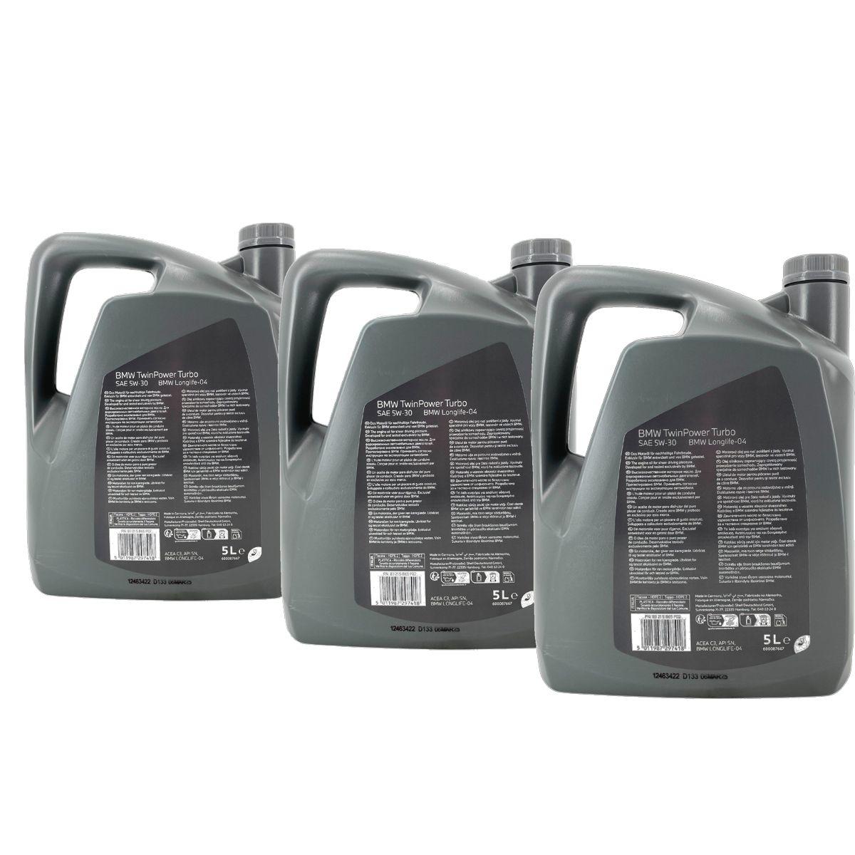 BMW TwinPower Turbo LL-04 5W-30 3x5 Liter