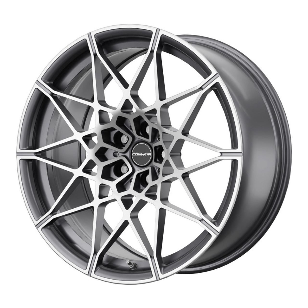 PROLINE PFM FORGED matt grey polished 9.5Jx20 5x112 ET20