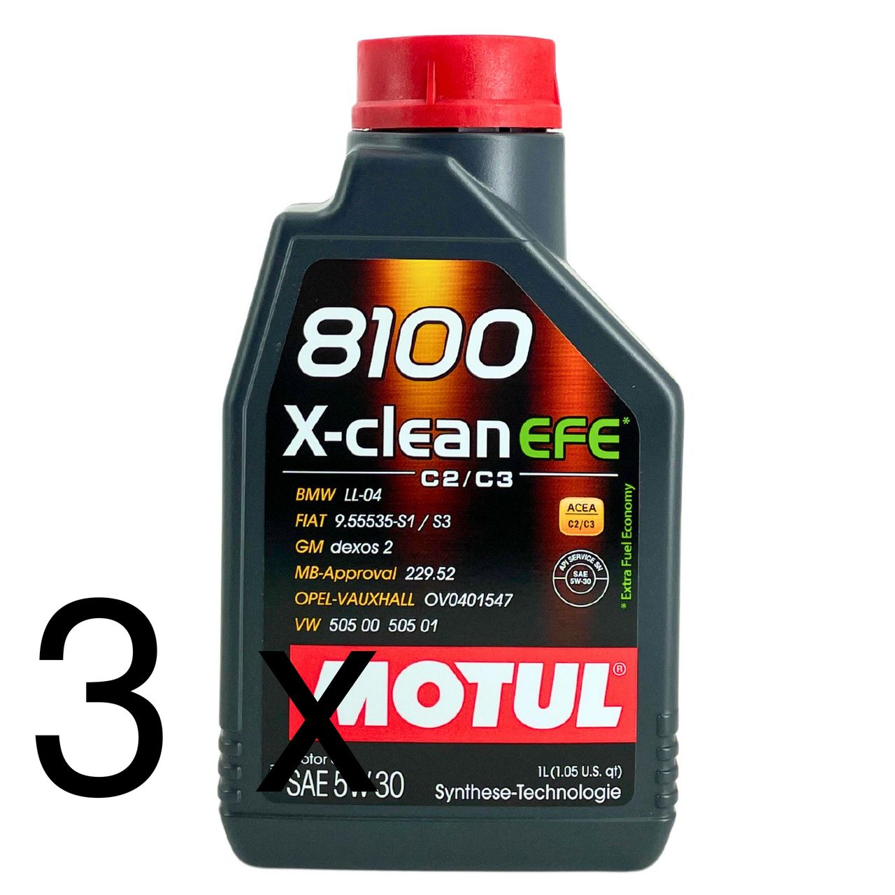 Motul 8100 X-clean EFE 5W-30 3x1 Liter