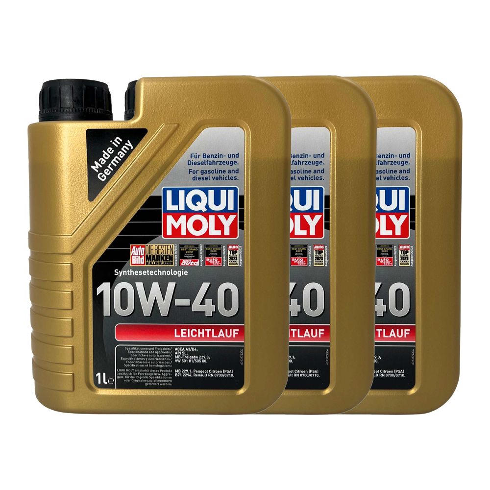 Liqui Moly Leichtlauf 10W-40 3x1 Liter