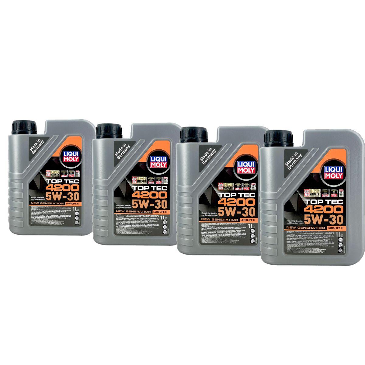 Liqui Moly Top Tec 4200 5W-30 4x1 Liter