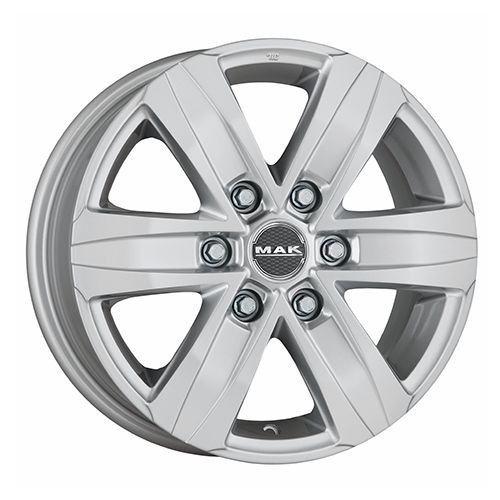 MAK STONE 6 silber 7.5Jx17 6x139.7 ET22