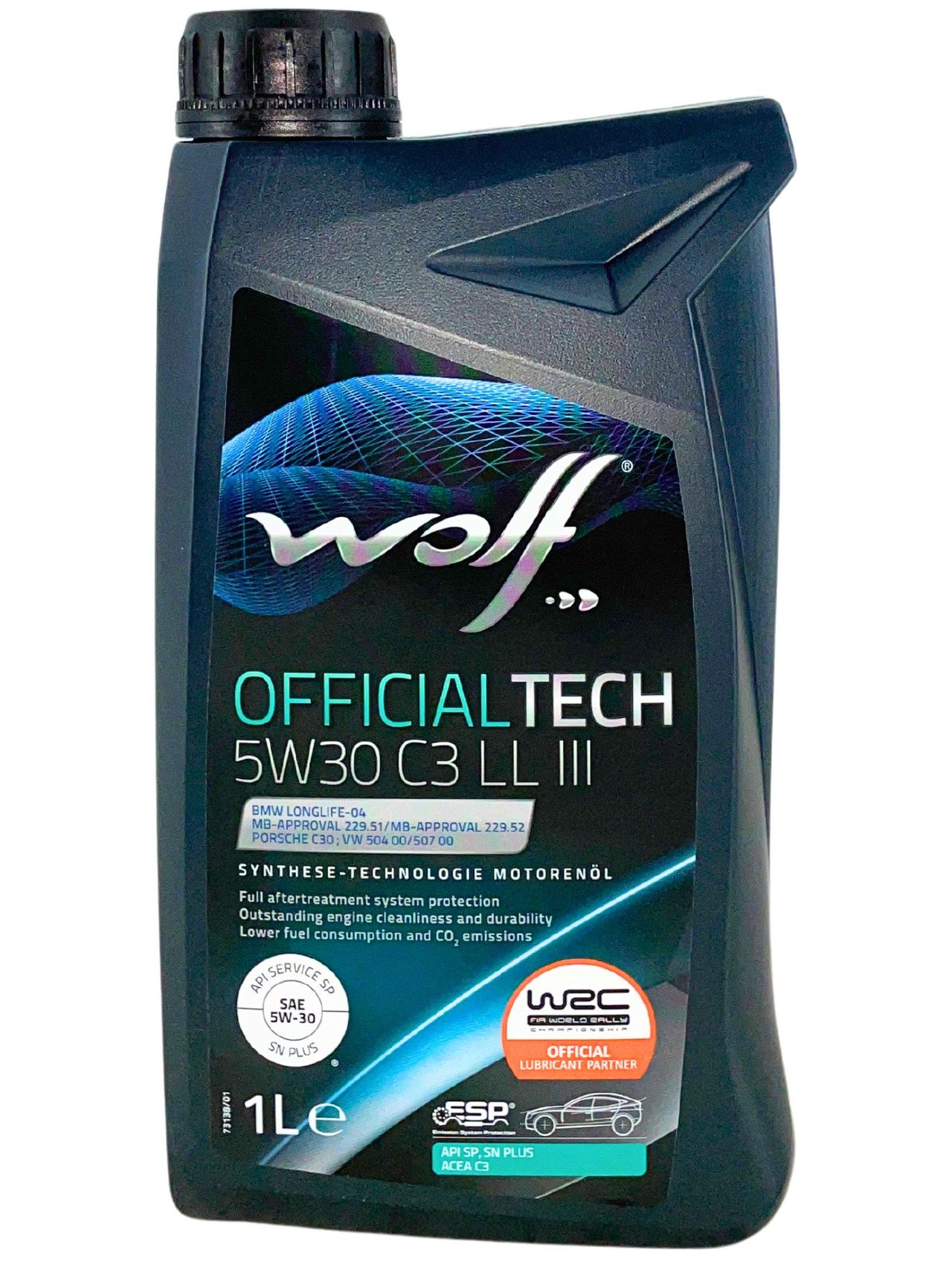 Wolf OfficialTech 5W-30 C3 LL III 1 Liter Wolf OfficialTech 5W-30 C3 LL III 1 Liter