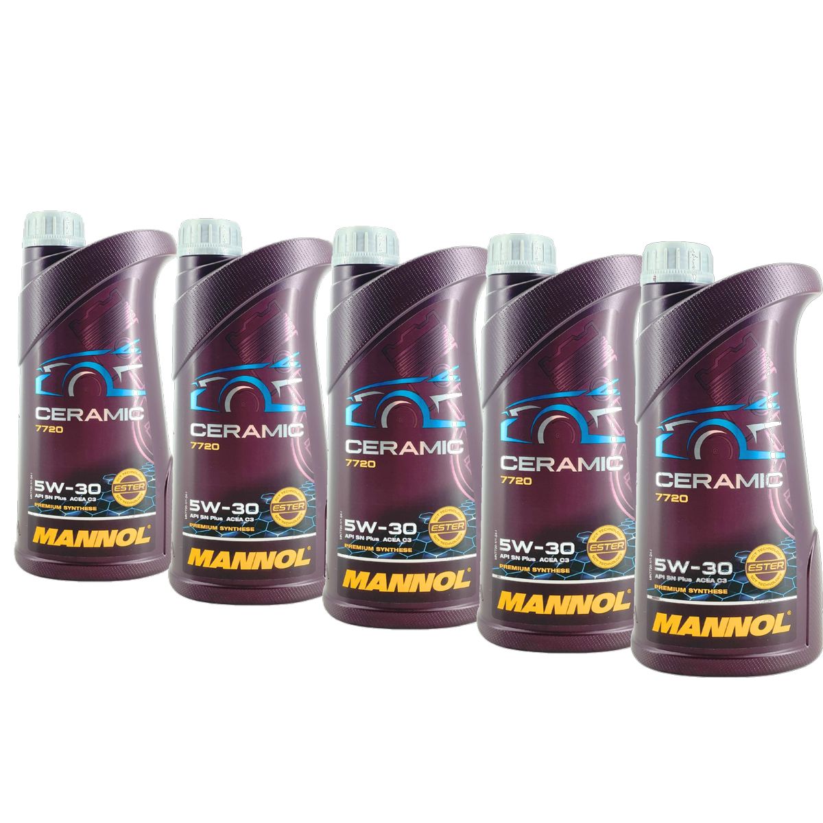 Mannol Ceramic 5W-30 5x1 Liter