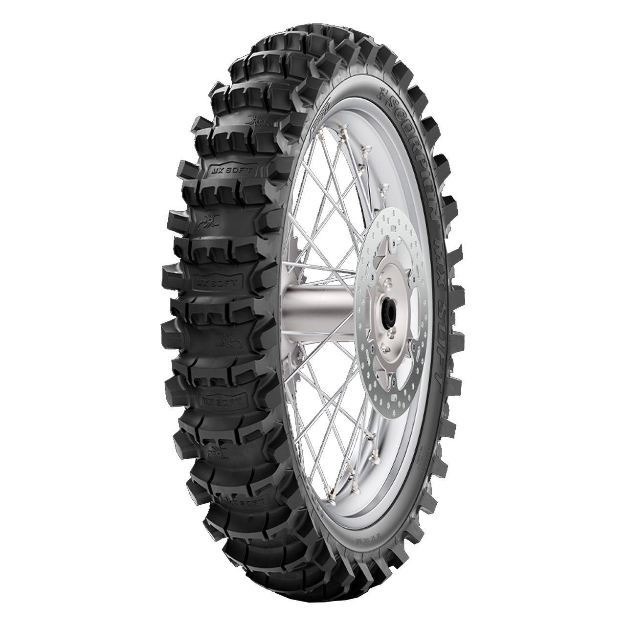 PIRELLI 120/90 - 18 TT 65M SCORPION MX SOFT NHS