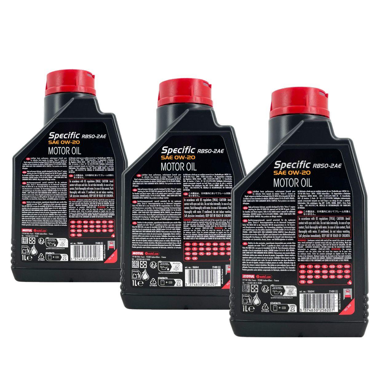 Motul Specific VOLVO VCC RBS0-2AE 0W-20 3x1 Liter