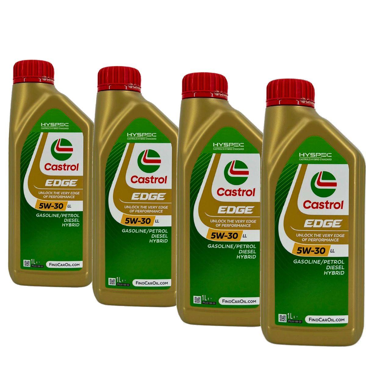 Castrol Edge 5W-30 LL 4x1 Liter