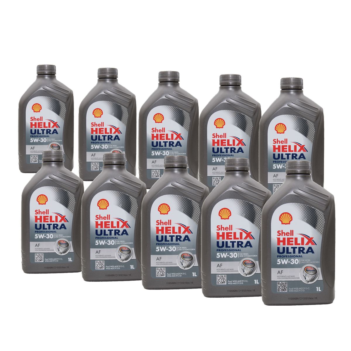 Shell Helix Ultra Professional AF 5W-30 10x1 Liter