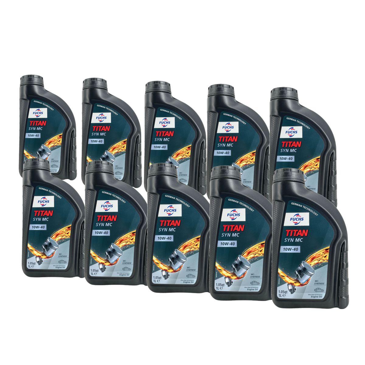 Fuchs Titan Syn MC 10W-40 10x1 Liter