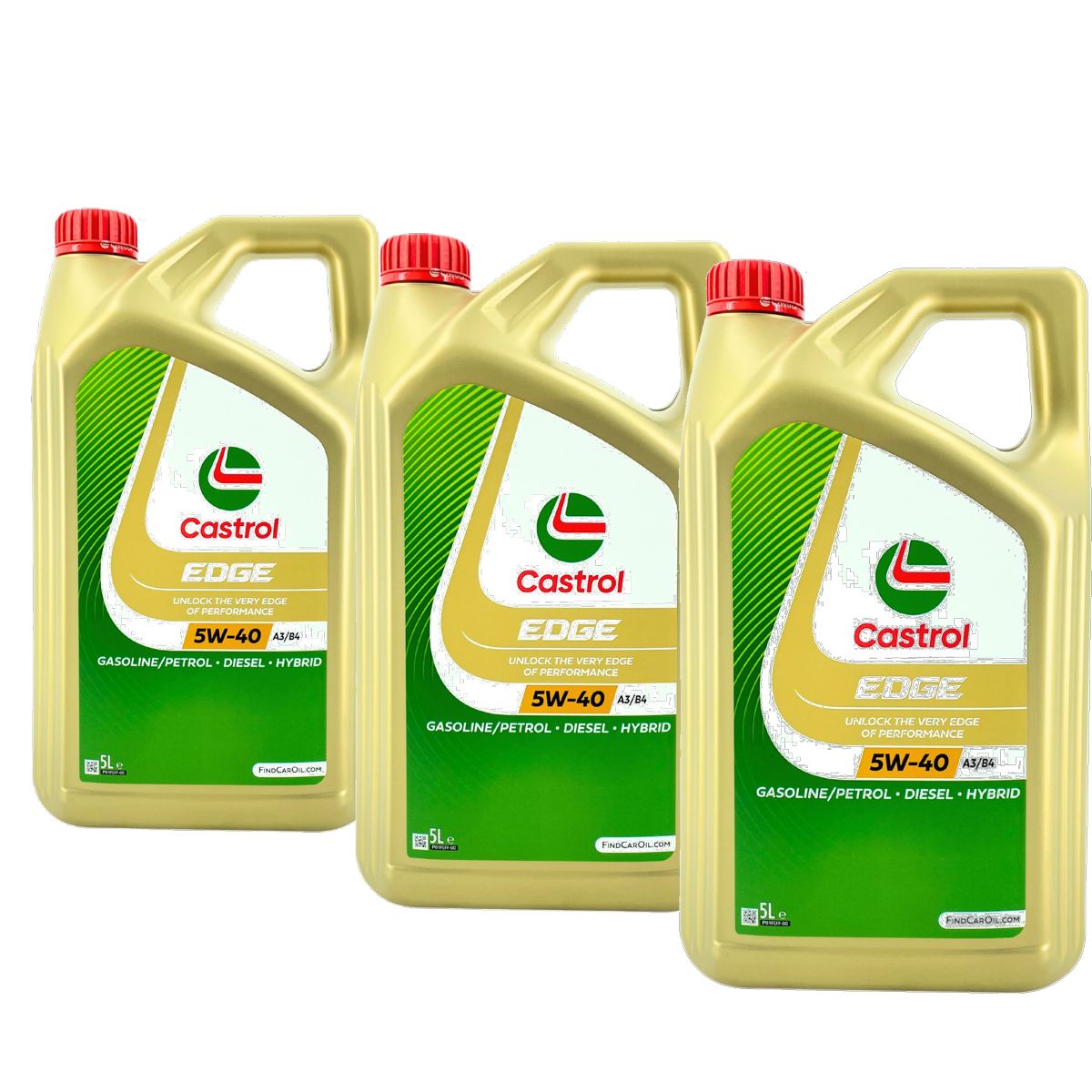Castrol Edge 5W-40 A3/B4 3x5 Liter