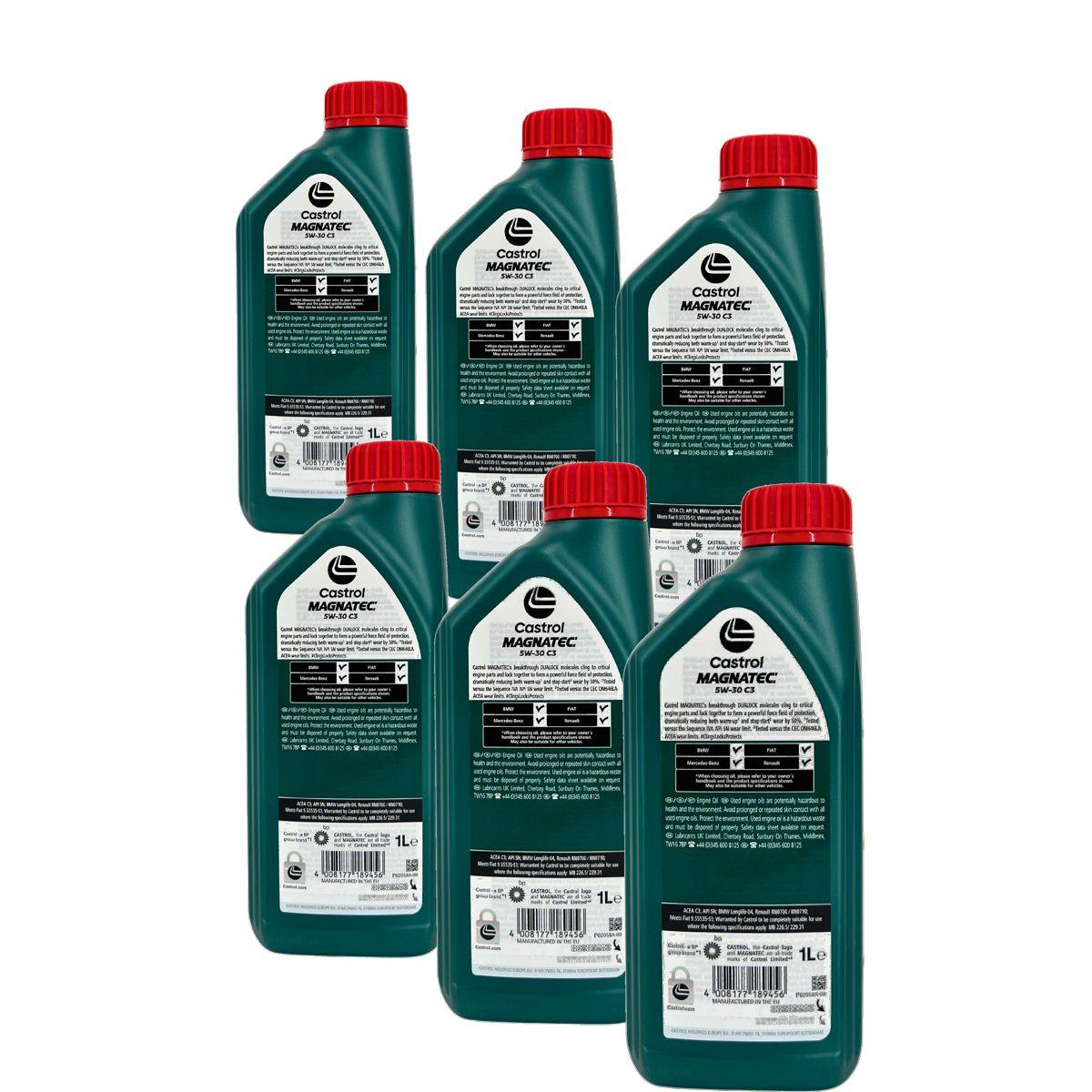 Castrol Magnatec 5W-30 C3 6x1 Liter