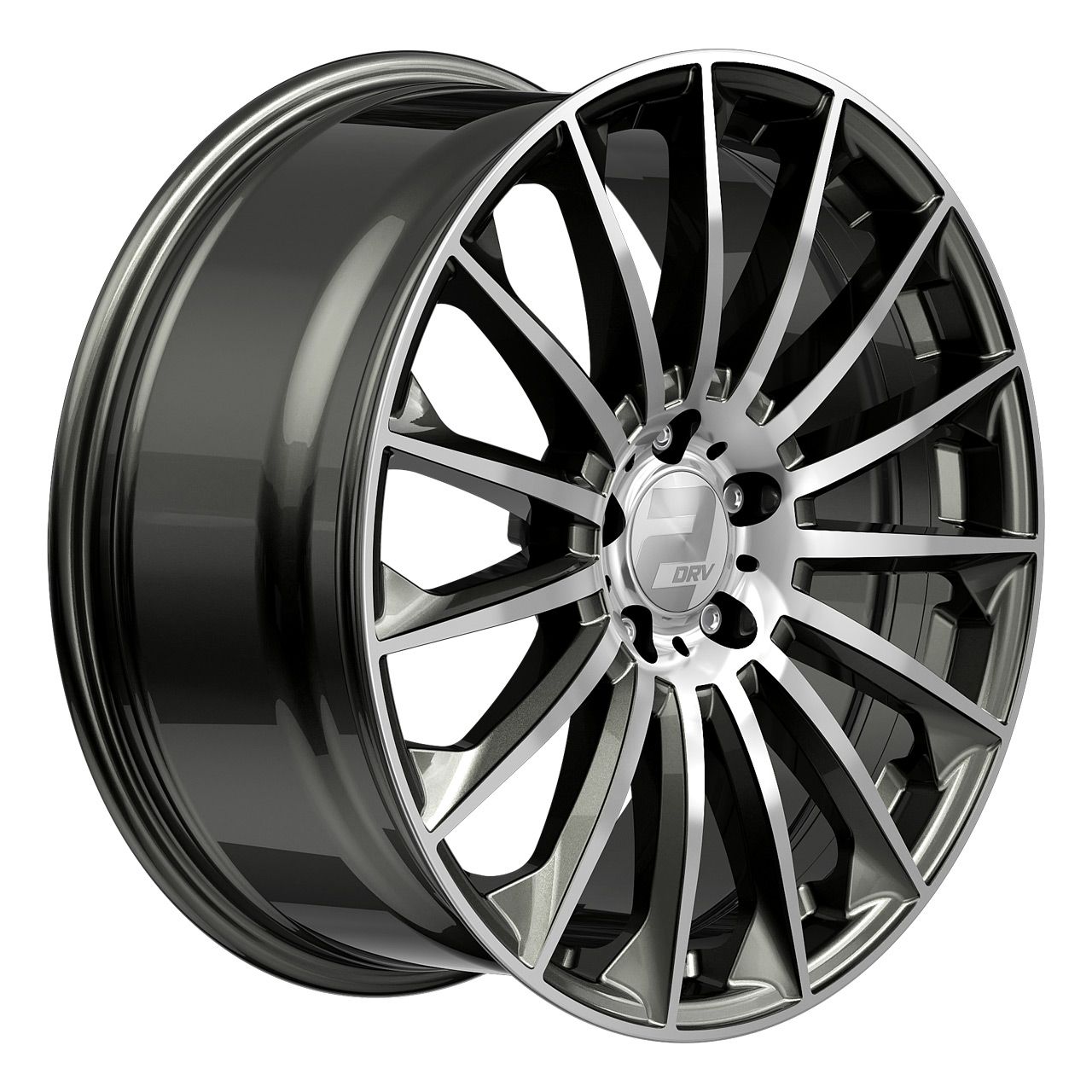 WHEELWORLD-2DRV WH39 dark gunmetal full machined 8.0Jx 5x112 ET40