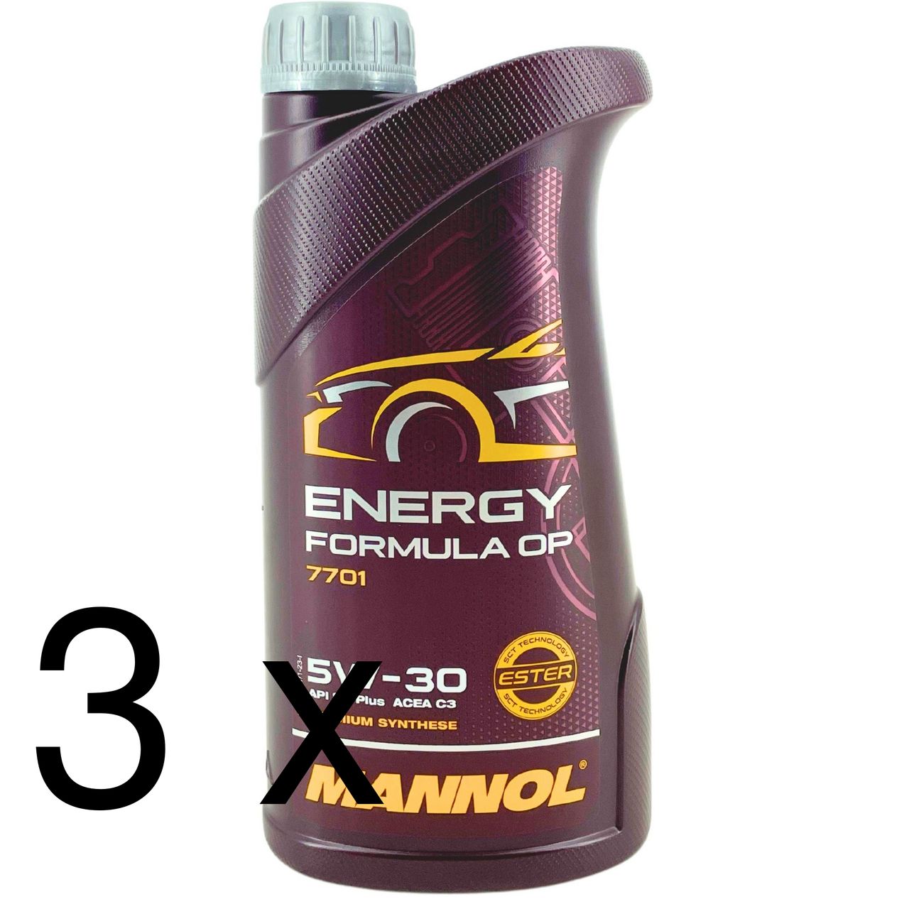 Mannol Energy Formula OP 5W-30 3x1 Liter Mannol Energy Formula OP 5W-30 3x1 Liter