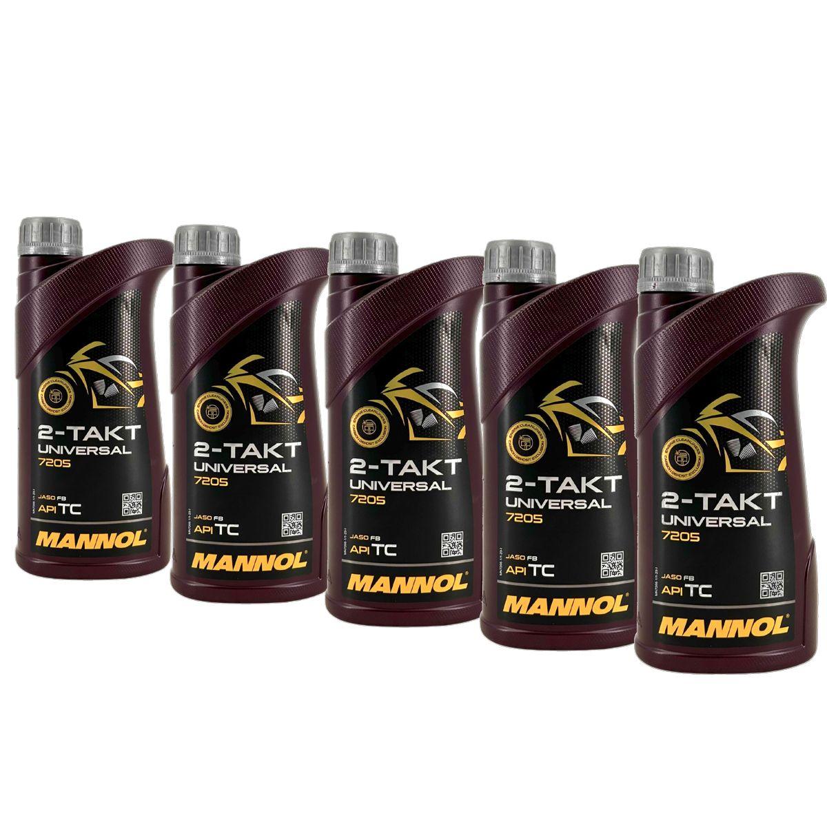 Mannol 2-Takt Universal 5x1 Liter