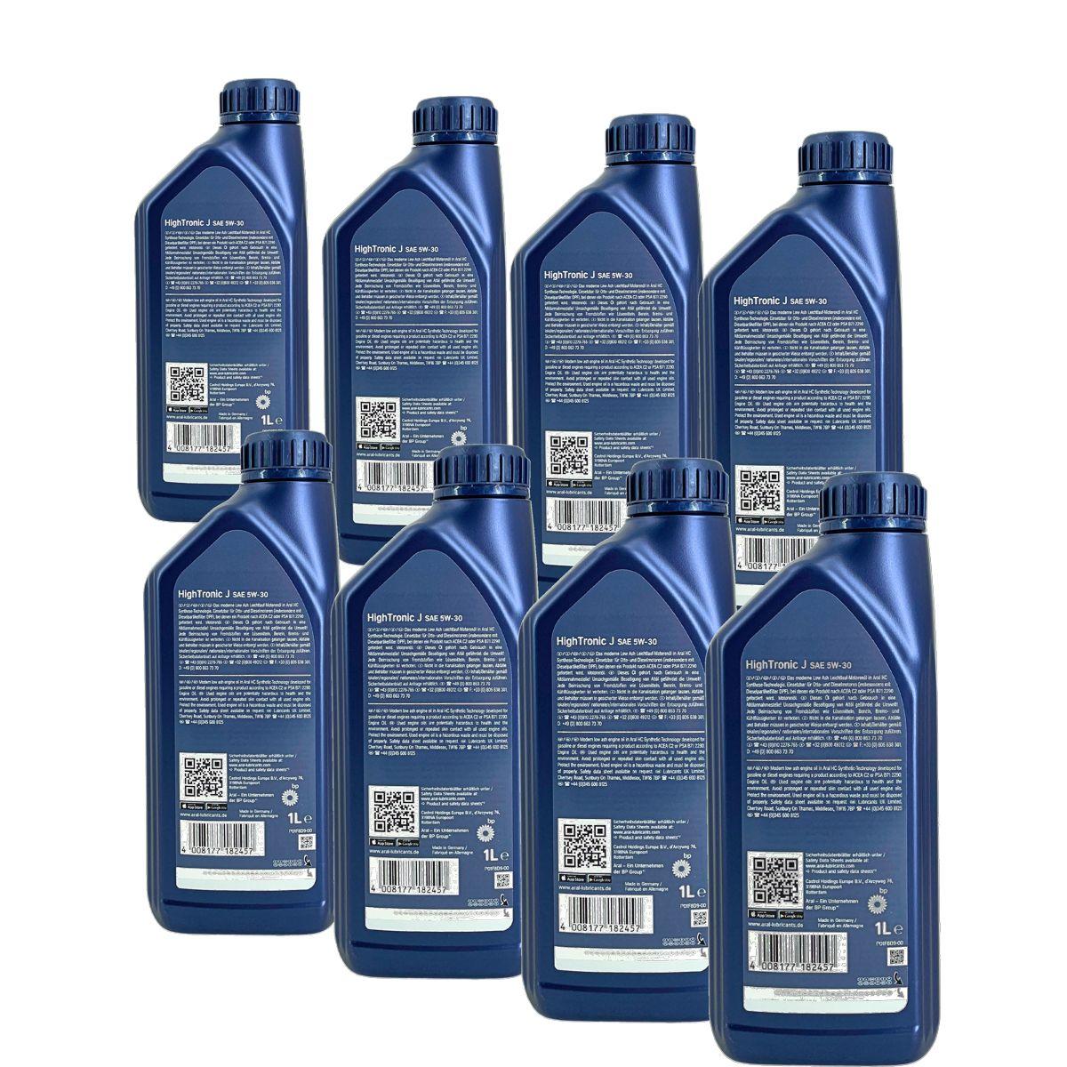 Aral HighTronic J 5W-30 8x1 Liter