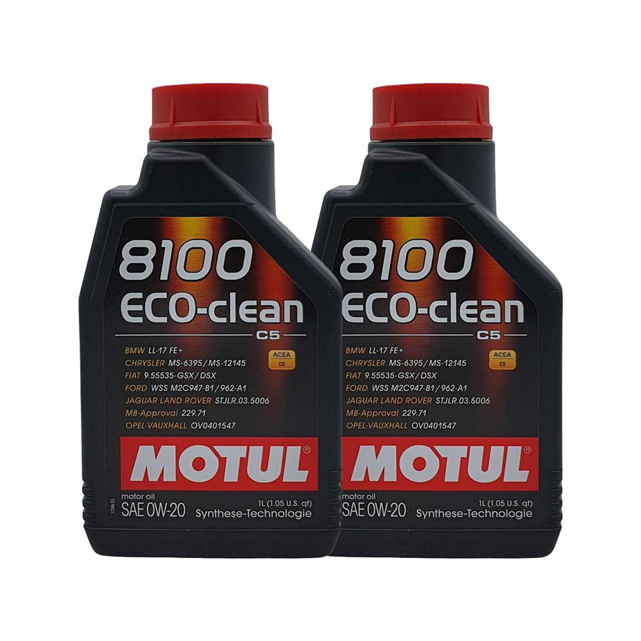 Motul 8100 Eco-clean 0W-20 2x1 Liter