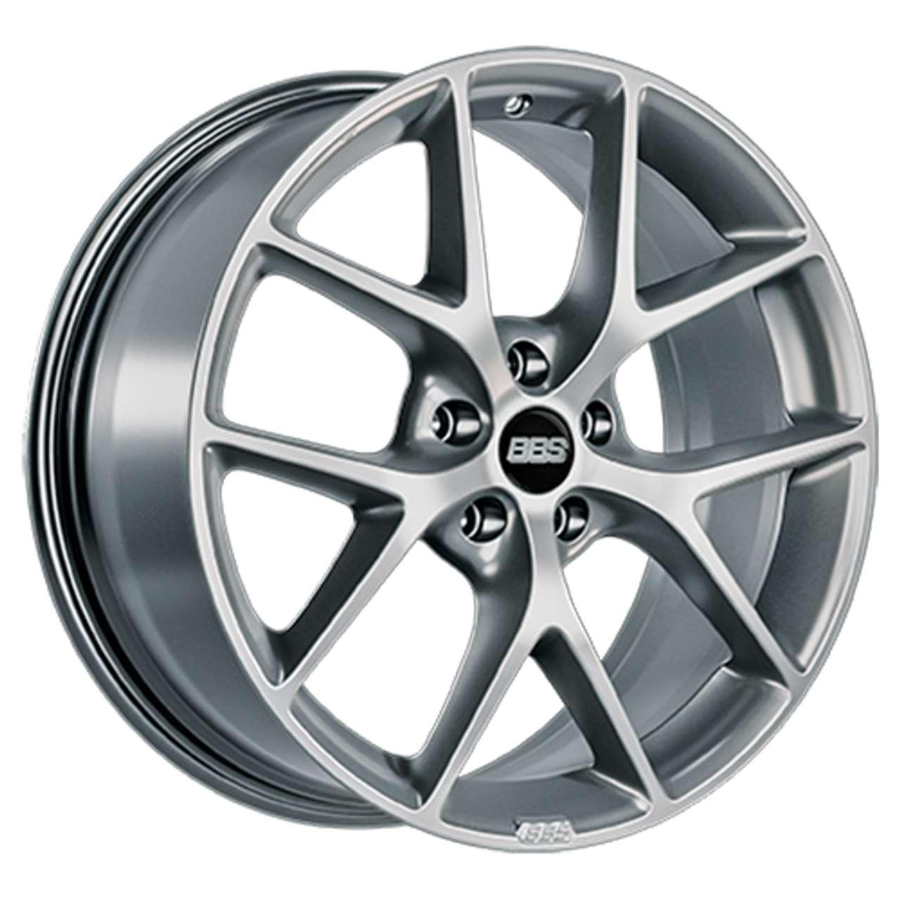 BBS SR himalaya-grau matt 7.5Jx17 5x100 ET48