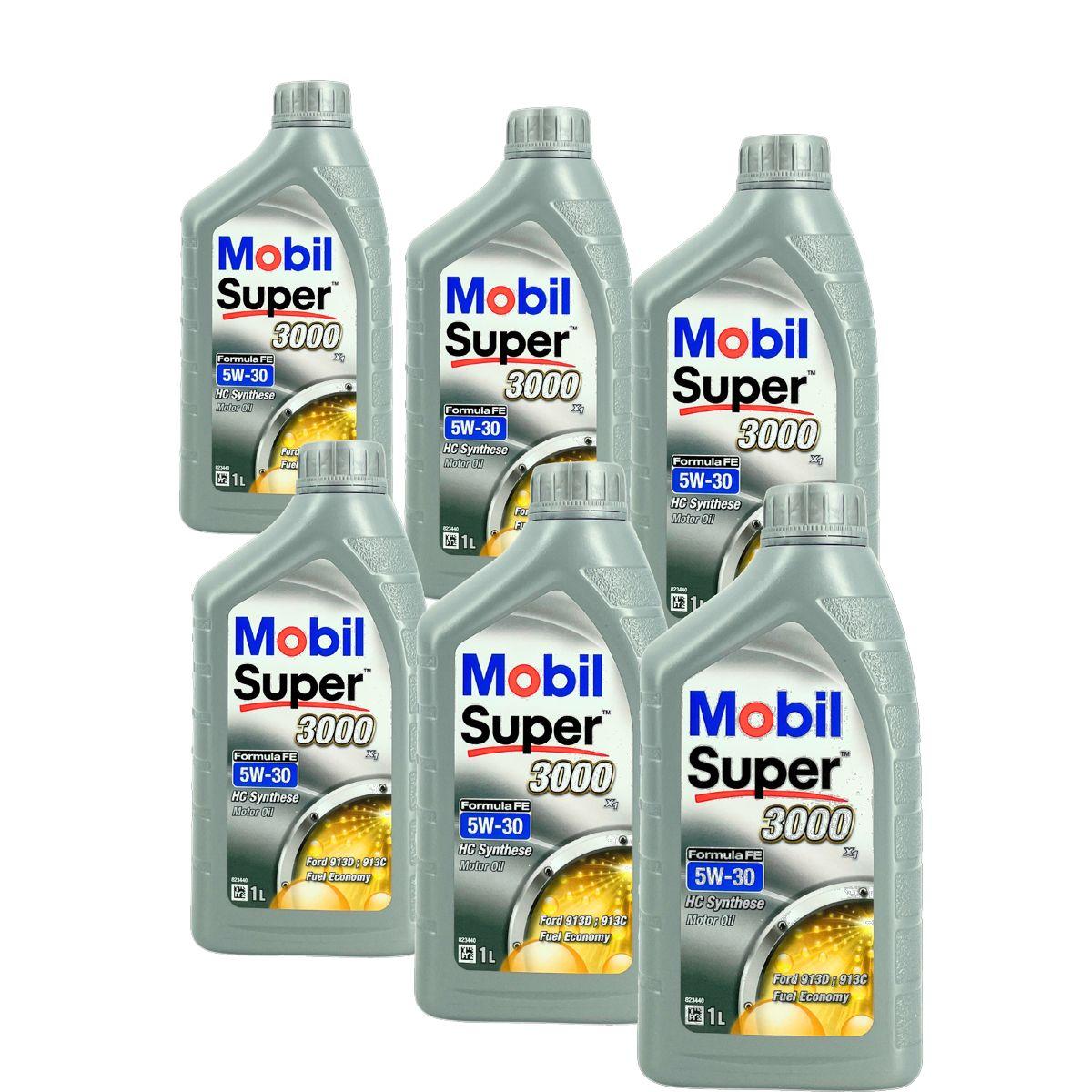 Mobil Super 3000 X1 Formula FE 5W-30 6x1 Liter