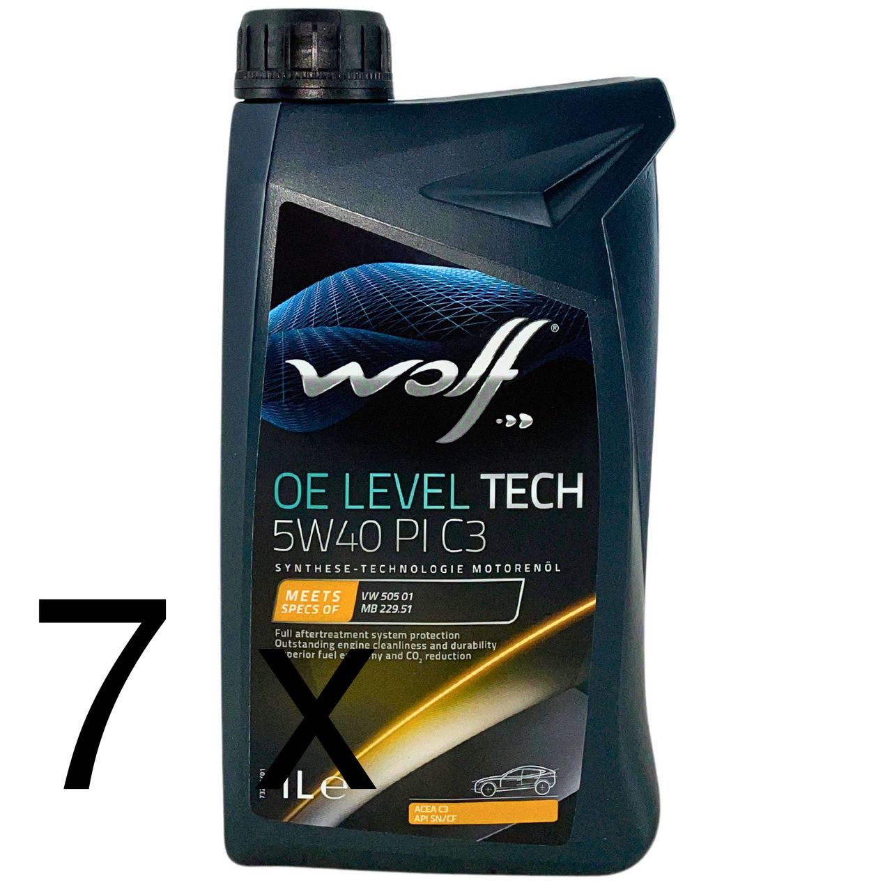 Wolf OE LevelTech 5W-40 PI C3 7x1 Liter