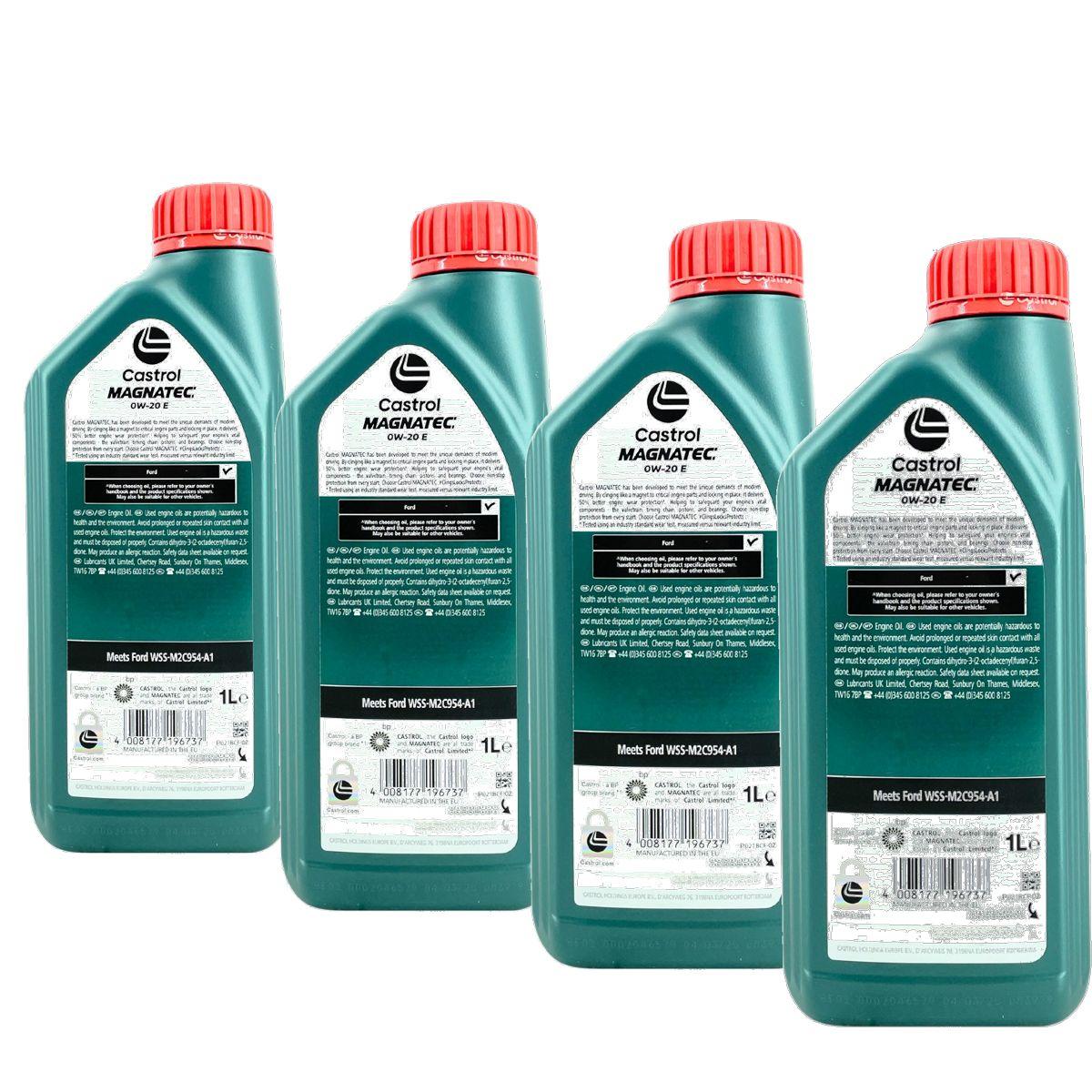 Castrol Magnatec 0W-20 E 4x1 Liter