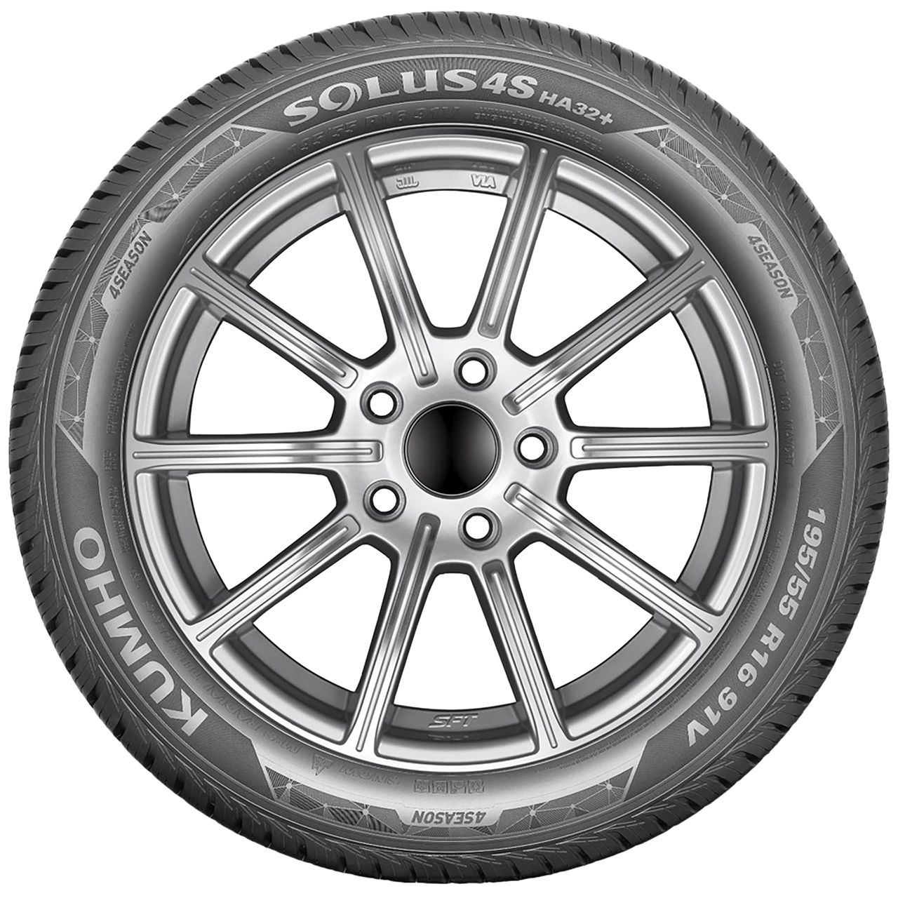 KUMHO SOLUS 4S HA32+ 225/40R18 92W BSW XL