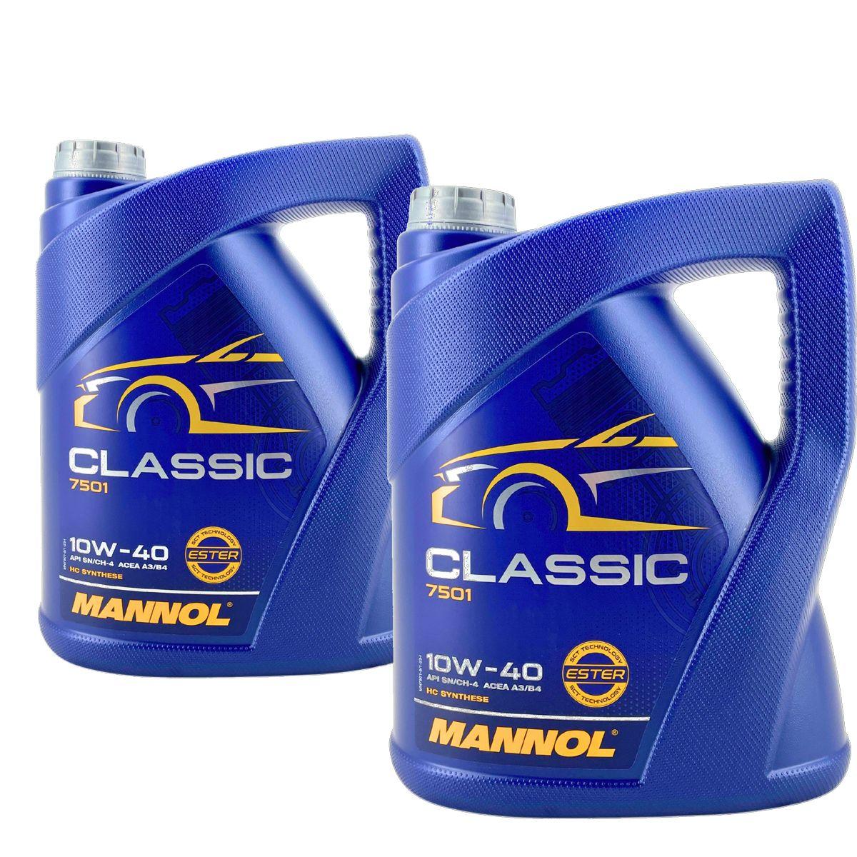 Mannol Classic 10W-40 2x5 Liter