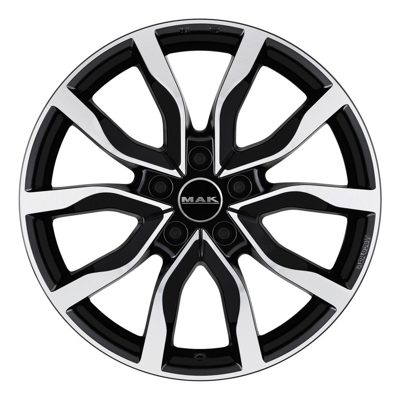MAK HIGHLANDS black mirror 9.5Jx21 5x120 ET49