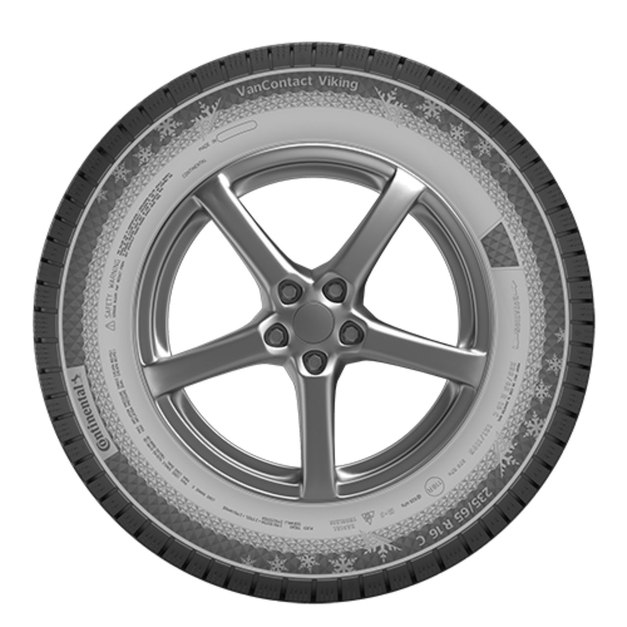 CONTINENTAL VANCONTACT VIKING 215/60R17C 109R NORDIC COMPOUND BSW