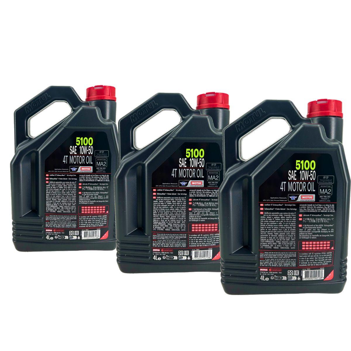 Motul 5100 10W-50 4T 3x4 Liter