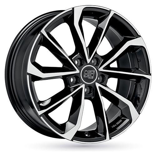 MSW (OZ) MSW 42 gloss black full polished 8.0Jx18 5x112 ET28
