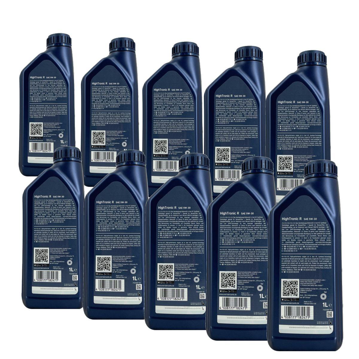 Aral HighTronic R 5W-30 10x1 Liter