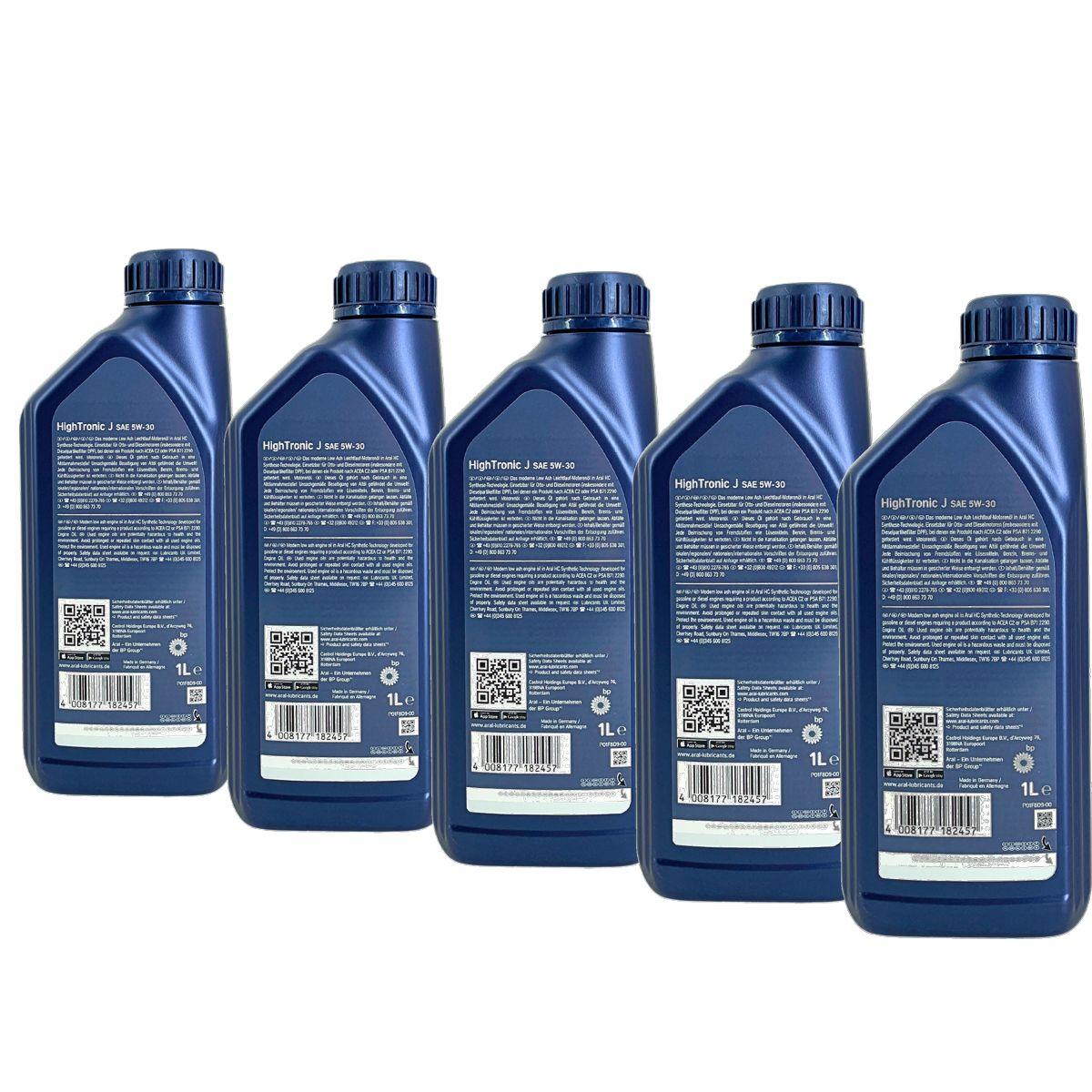 Aral HighTronic J 5W-30 5x1 Liter
