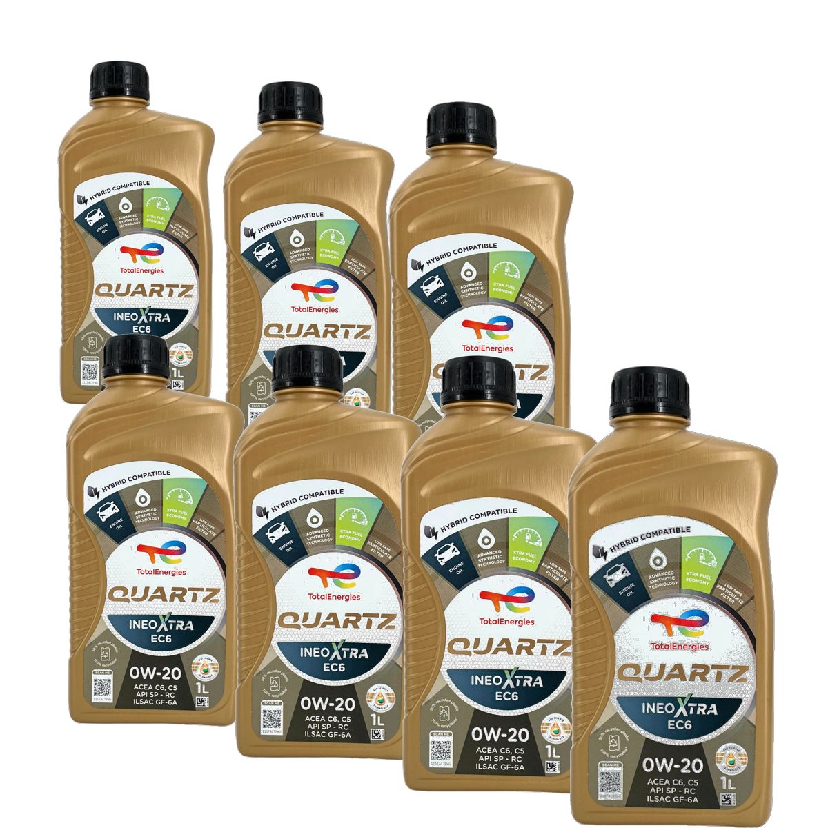 Total Quartz Ineo Xtra EC6 0W-20 7x1 Liter