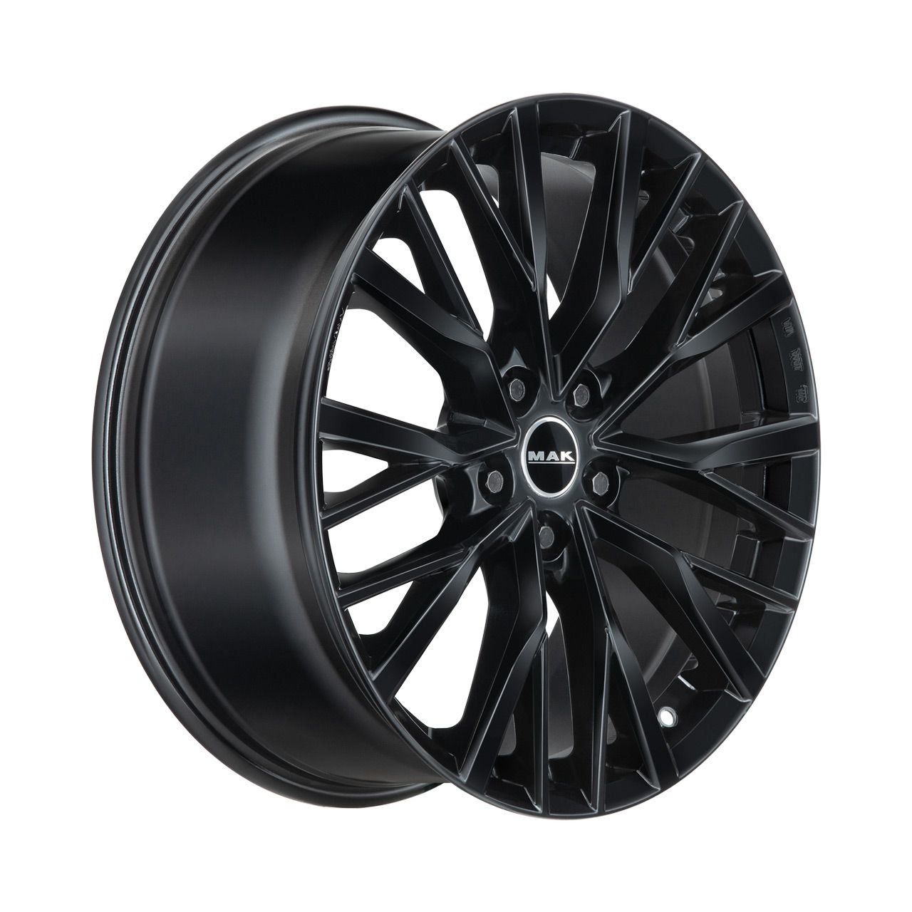 MAK KENT gloss black 8.5Jx 5x120 ET38