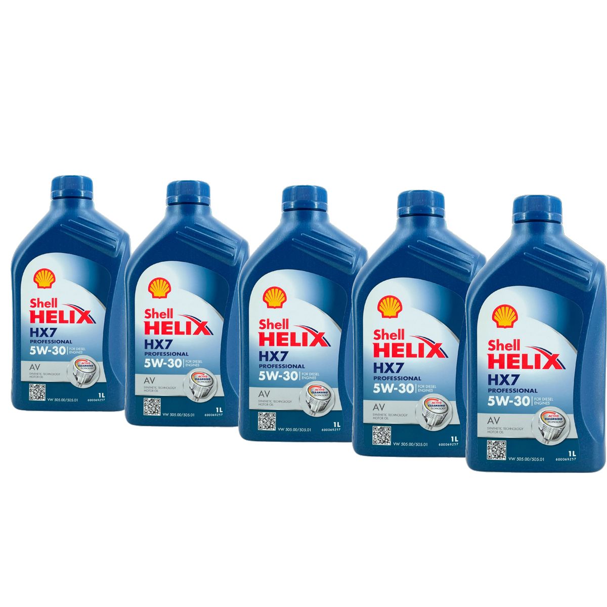 Shell Helix HX7 Professional AV 5W-30 5x1 Liter