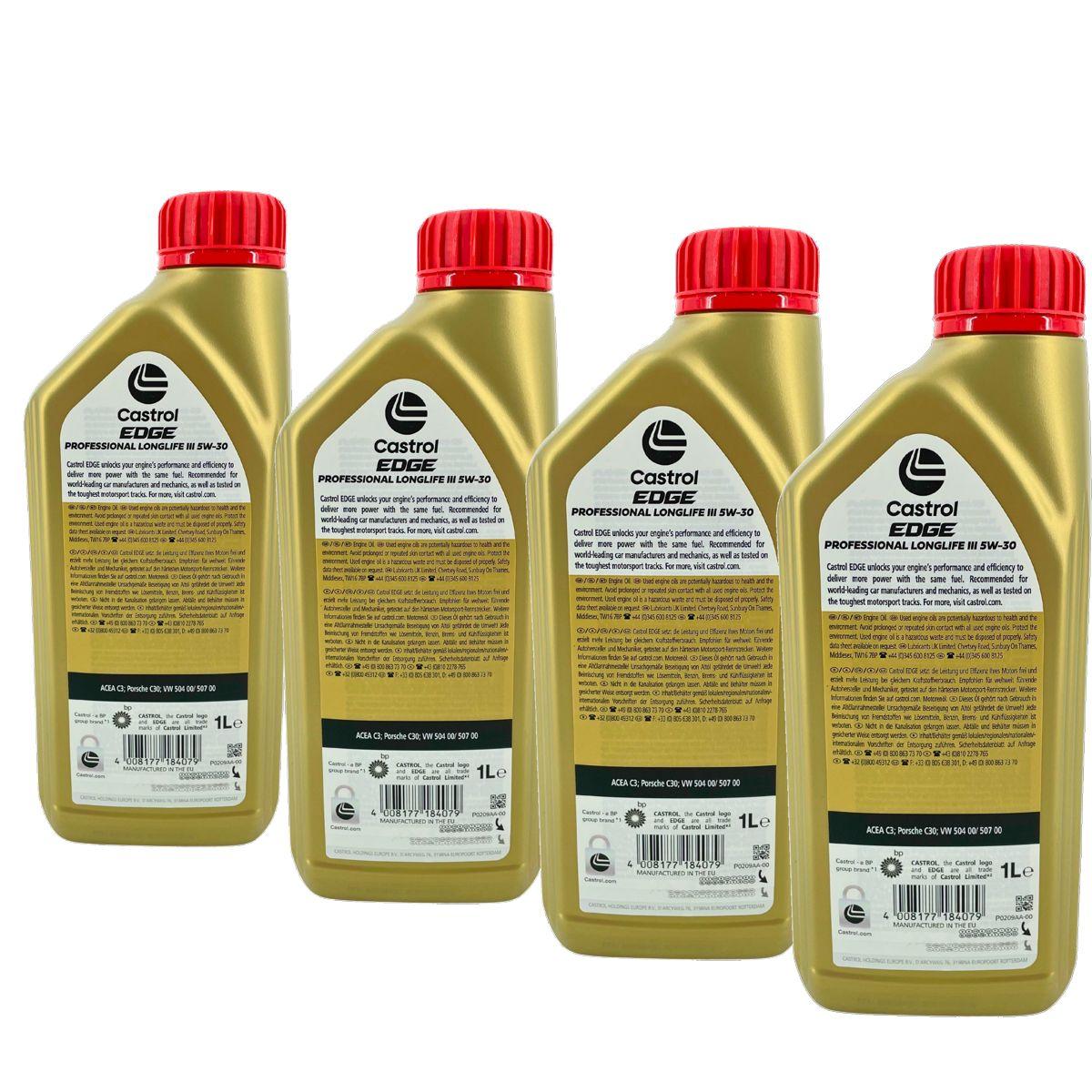 Castrol Edge Professional Longlife 3 5W-30 4x1 Liter