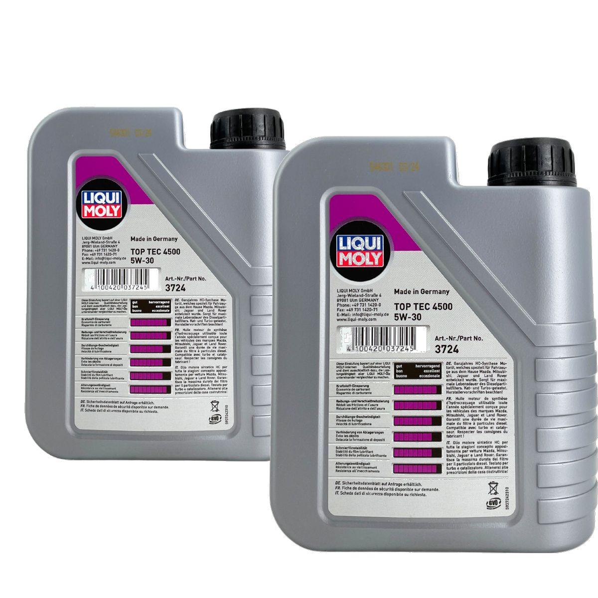 Liqui Moly Top Tec 4500 5W-30 2x1 Liter